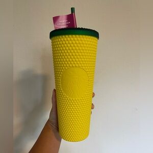 Starbucks Hawaii Collection Yellow Pineapple Studded Tumbler